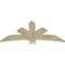Ekena Millwork Alberta Rough Sawn Timber Gable Bracket, Douglas Fir, 60"W x 27"H x 2"D x 6"F, 11/12 Pitch GBW060X27X0206ALB00RDF - alternate 3